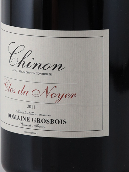Domaine Grosbois Chinon Clos du Noyer 2011 1500ml