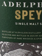 Load image into Gallery viewer, Adelphi Speyside 10 years 46% — Single Malt