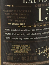 Load image into Gallery viewer, Old Particular Laphroaig 13 Years 2012 for JIS 55.4%