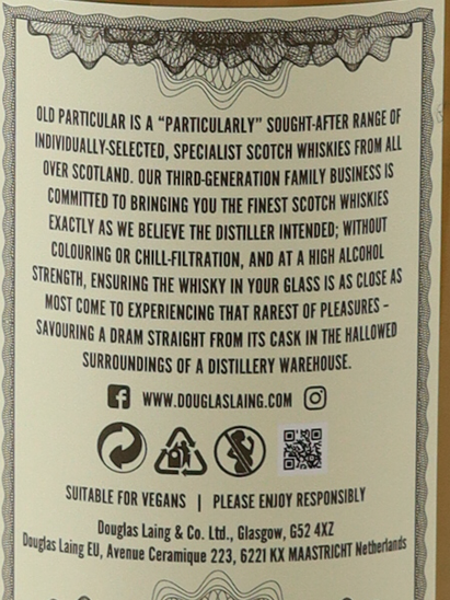 Old Particular Laphroaig 13 Years 2012 for JIS 55.4%