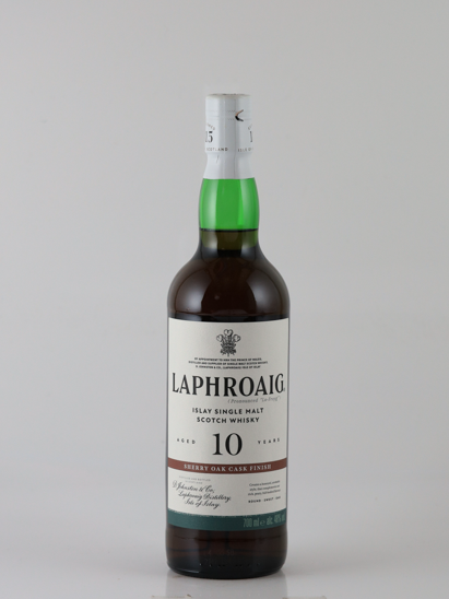 Laphroaig 10 Year Old Sherry Oak Finish 48% New Label