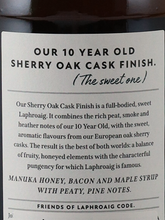 Load image into Gallery viewer, Laphroaig 10 Year Old Sherry Oak Finish 48% New Label