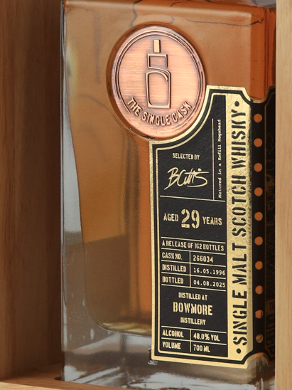 The Single Cask Bowmore 29 Years 1996 THE SINGLE CASK 15th Anniversary 48%