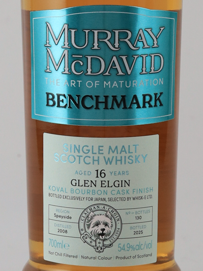 Murray McDavid Glen Elgin 16 Years 2008 54.9%