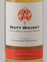 Load image into Gallery viewer, Watt Inchgower 13 Years 2012 58.3%