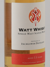 Load image into Gallery viewer, Watt Inchgower 13 Years 2012 58.3%