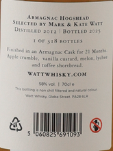 Load image into Gallery viewer, Watt Benrinnes 13 years 2012 58%