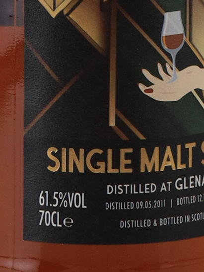 Whisky Trail Flappers Glenallachie 11 Years Old 2011 61.5%