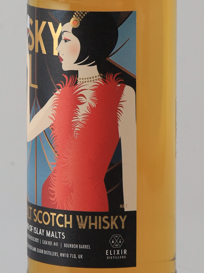 Whisky Trail Flappers Blend of Islay Malt 9 Year Old 2013 58% 700ml - image 4