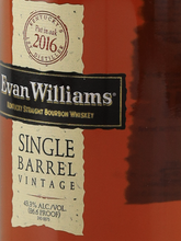 Load image into Gallery viewer, Evan Williams Single Barrel 2016 [Authorized Import]