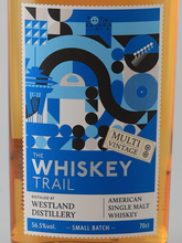 Load image into Gallery viewer, The Whisky Trail Westland 9 Year Peated 56.5%