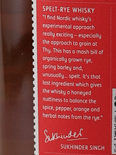 Load image into Gallery viewer, The Whisky Trail Thy Distillery 4 Year Old 2020 Rye 50.5%