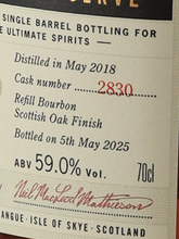 Load image into Gallery viewer, Torabhaig 2018 Scottish Oak 59%