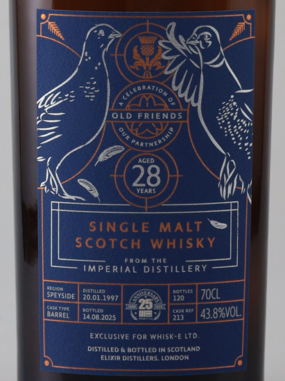 Elixir Distillers Imperial 28 Years Old 1997 43.8%