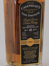Load image into Gallery viewer, CADENHEAD'S Chairman's Stock North British 40 Years 1985 51.9%