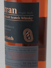 Load image into Gallery viewer, Arran Rare Batch 15 Year Old French Oak Grand Cru 52.5% [Authorized Import]