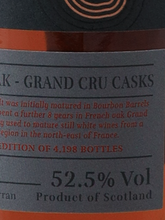 Load image into Gallery viewer, Arran Rare Batch 15 Year Old French Oak Grand Cru 52.5% [Authorized Import]
