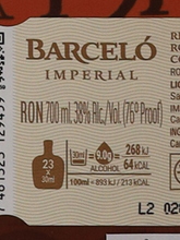 Load image into Gallery viewer, Ron Barcelo Imperial Glass Set