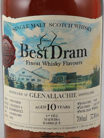 Best drum Glenallachie 10 years 2014 57.8%