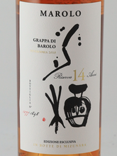 Load image into Gallery viewer, Marolo Grappa di Barolo Riserva Mizunara 2010