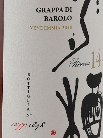 Marolo Grappa di Barolo Riserva Mizunara 2010