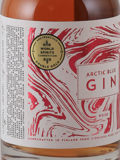 Arctic Blue Gin Rose 37.5%