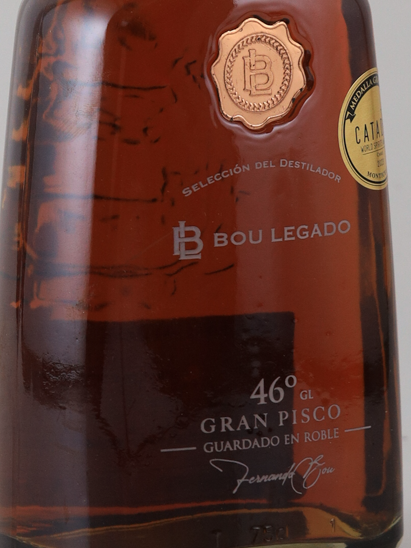 Pisco BOU Regado 7 Year Old Gran Pisco