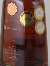 Load image into Gallery viewer, Pisco BOU Regado 7 Year Old Gran Pisco