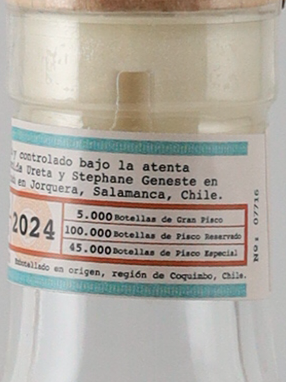 Pisco Bow Legado Blanco