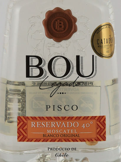 Pisco Bow Legado Blanco