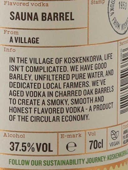 KOSKENKORVA Sauna Barrel