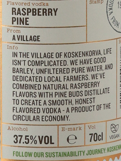 Koskenkorva Raspberry Pine