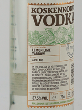 Load image into Gallery viewer, Koskenkorva Flavored Vodka Lemon Lime Yarrow