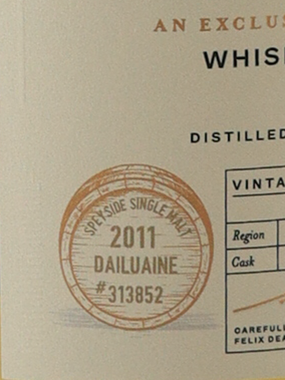 BB&R Dailuaine 14 Years 2011 56.1%