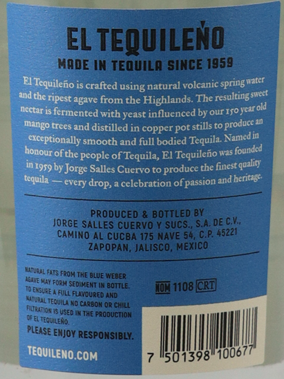 Eltequileno Platinum