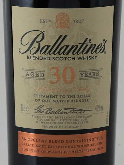 Ballantine's 30 Years [Authorized Import]