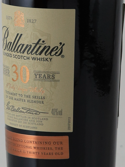 Ballantine's 30 Years [Authorized Import]
