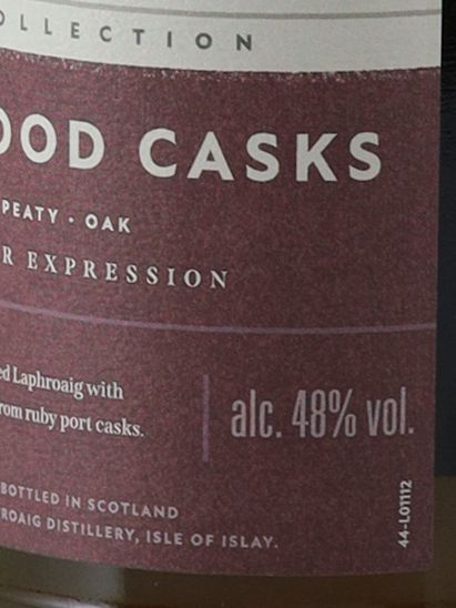 Laphroaig Portwood 700ml new label