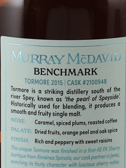 Murray McDavid Tormore 10 Years 2015 56.9%