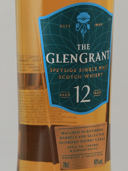 Glen Grant 12 Years New Label [Authorized Import]