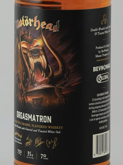 Motorhead Orgasmatron Sea Salt Caramel