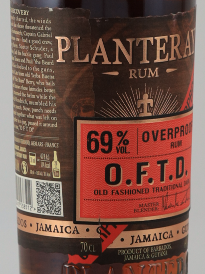 Planteray overproof 69%