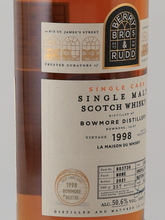 Load image into Gallery viewer, BB&amp;R Bowmore 22 Years 1998 50.6%