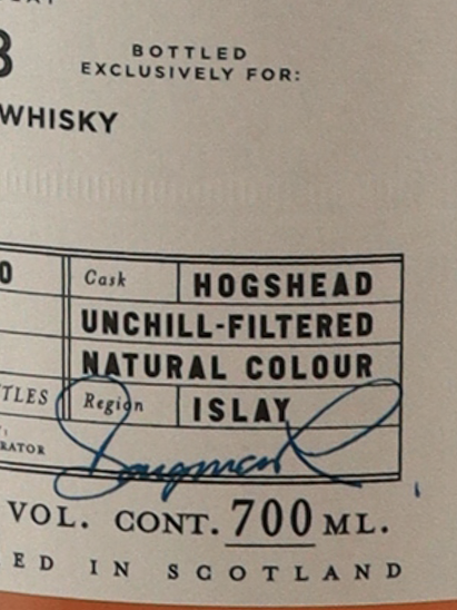 BB&R Bowmore 22 Years 1998 50.6%