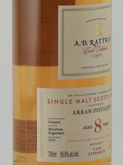 AD Rattray Arran 8 years 2017 59.8%