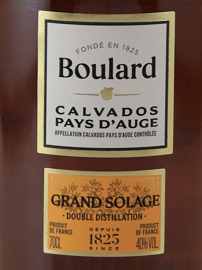 Boulard Grand Solage 700ml [Authorized Import]