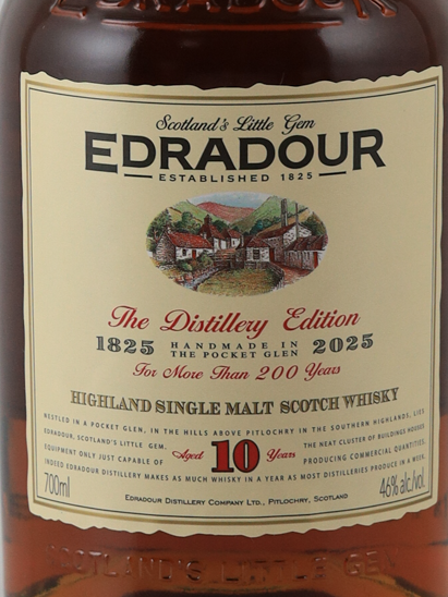 Edradour 10 Years 200th Anniversary Bottle 46%
