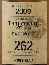 Load image into Gallery viewer, Kingsbury Gold Dalmore 16 Years 2009 55.6%