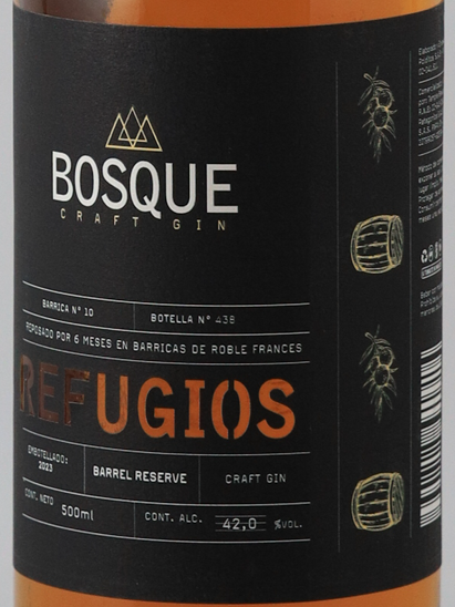 Bosque Refugios Craft Gin