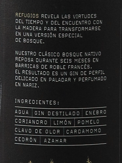 Bosque Refugios Craft Gin